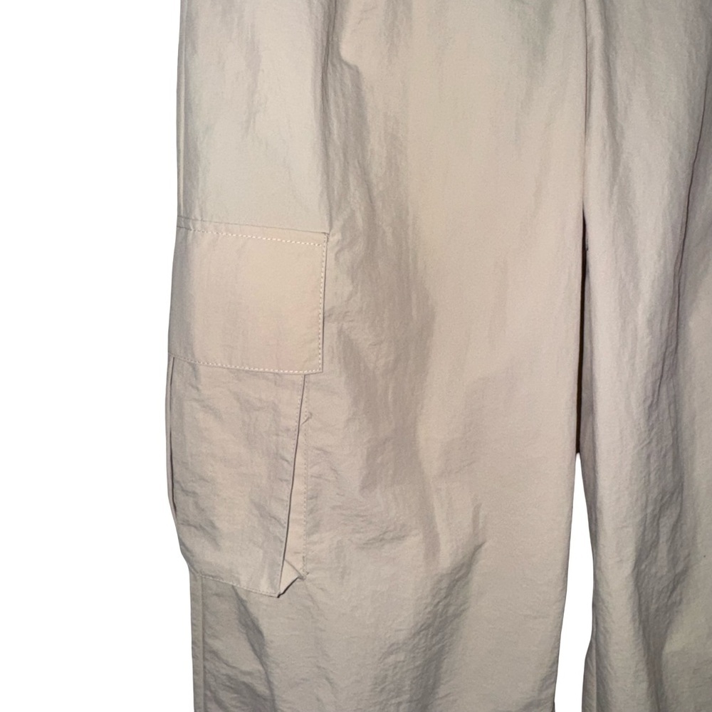 WILO The Label Parachute Fly Cargo Pants Clay XS NWT Nylon Streetwear - Picture 5 of 11